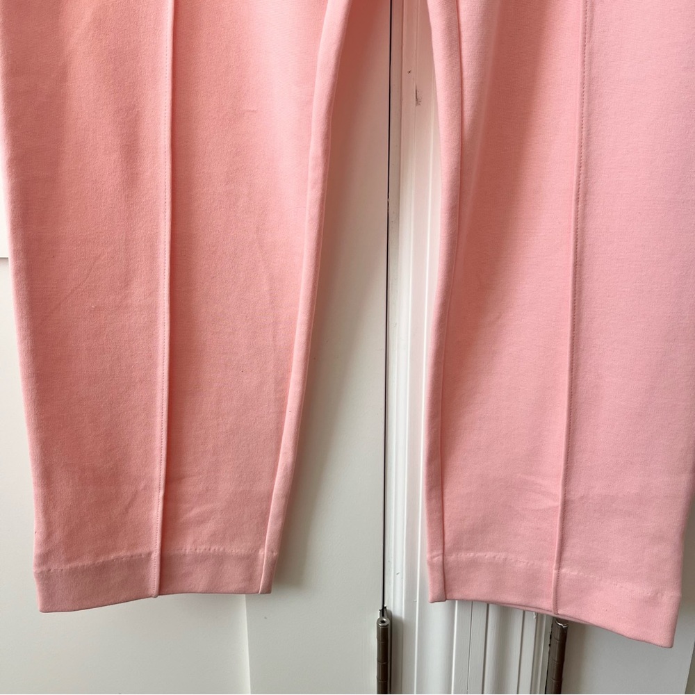 J. Crew Factory Pintuck Pull-on Sweatpant Pink Sz M - Picture 8 of 16
